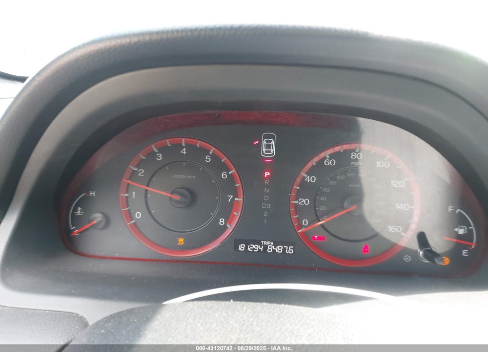 2012 HONDA ACCORD VIN: 1HGCS1B7XCA010753