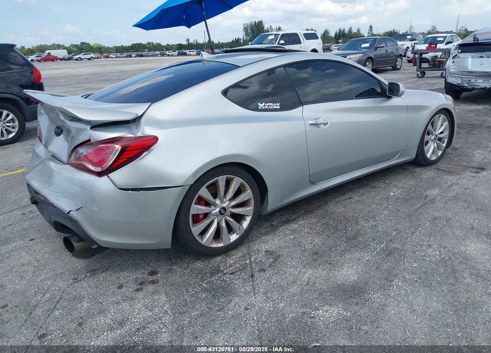 2013 HYUNDAI GENESIS VIN: KMHHU6KJ6DU091110