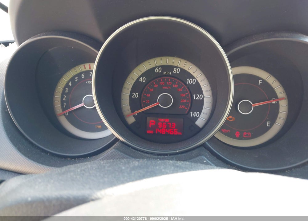 2010 KIA FORTE VIN: KNAFU4A28A5050846