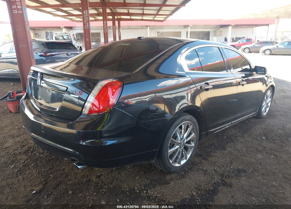 2010 LINCOLN MKS VIN: 1LNHL9FT6AG615253