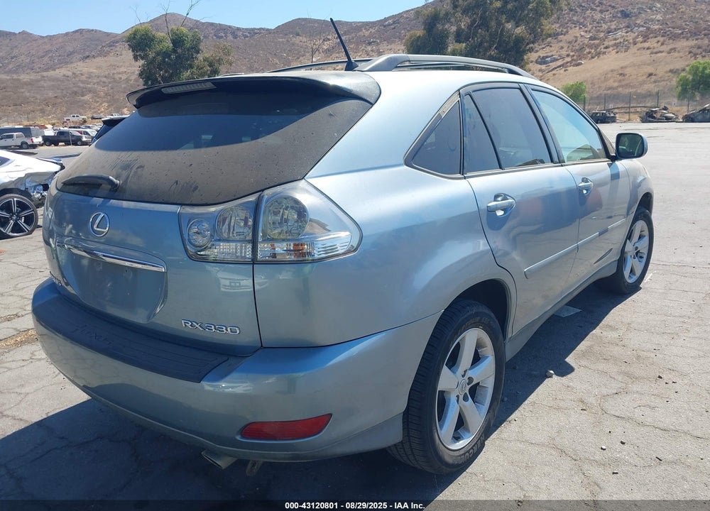 2006 LEXUS RX 330 VIN: 2T2GA31U96C044586