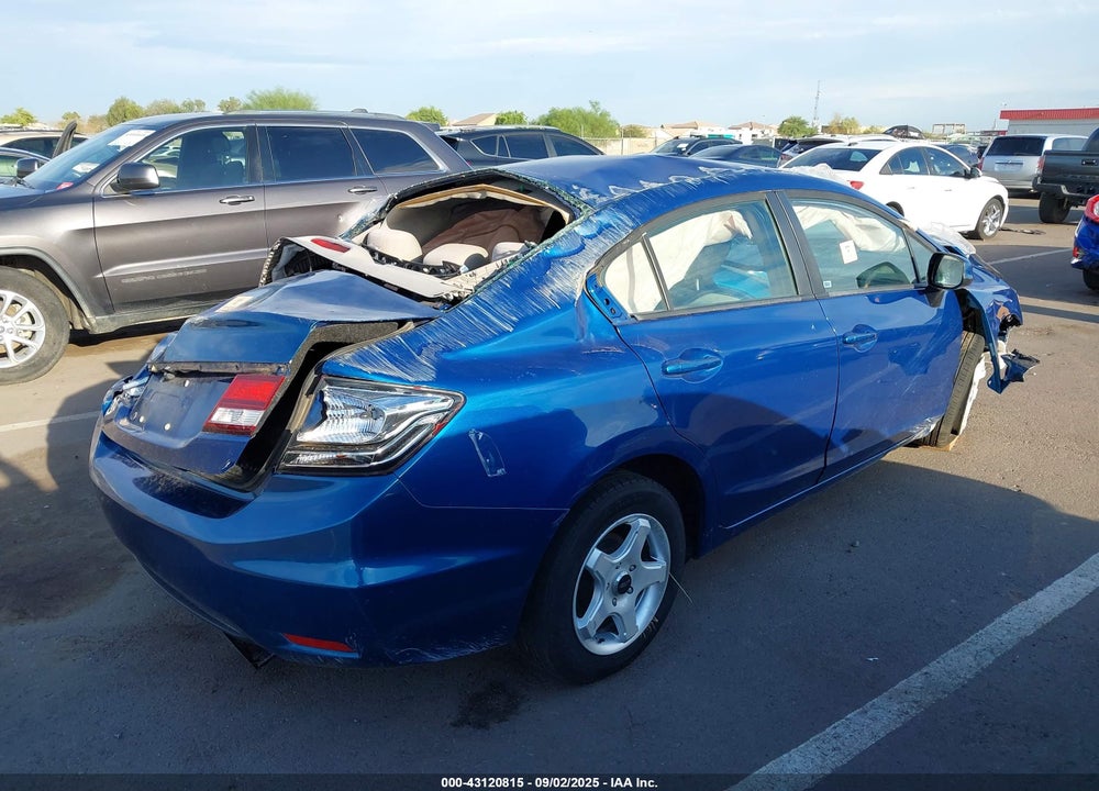 2013 HONDA CIVIC VIN: 19XFB2F51DE242392