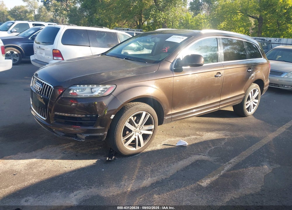 2011 AUDI Q7 VIN: WA1VMAFE9BD002984