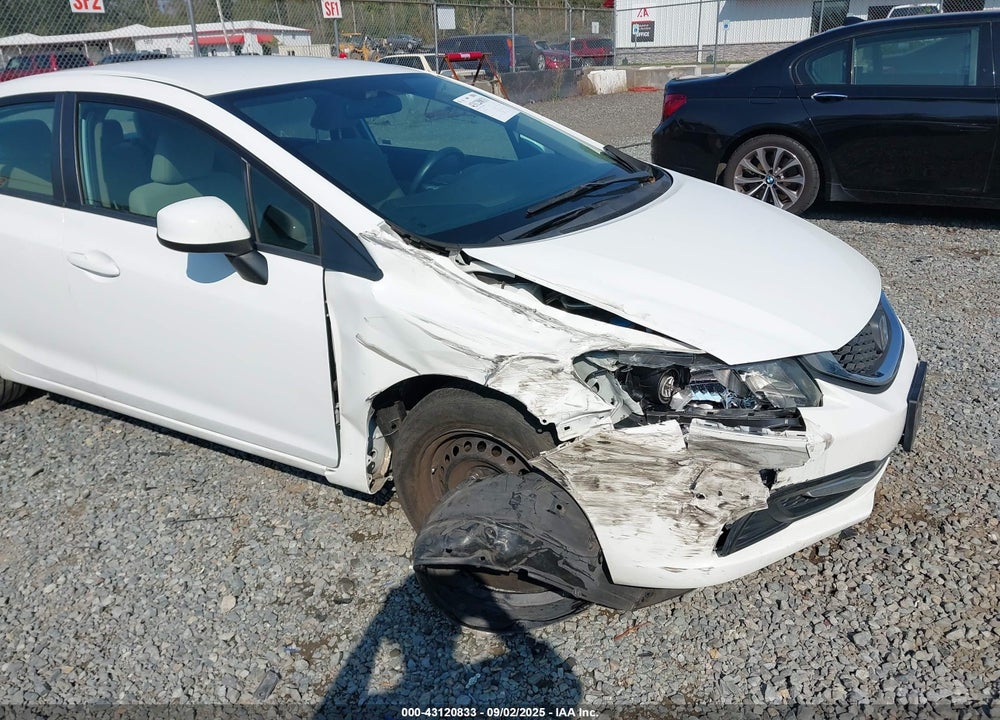 2013 HONDA CIVIC VIN: 19XFB2F59DE273583