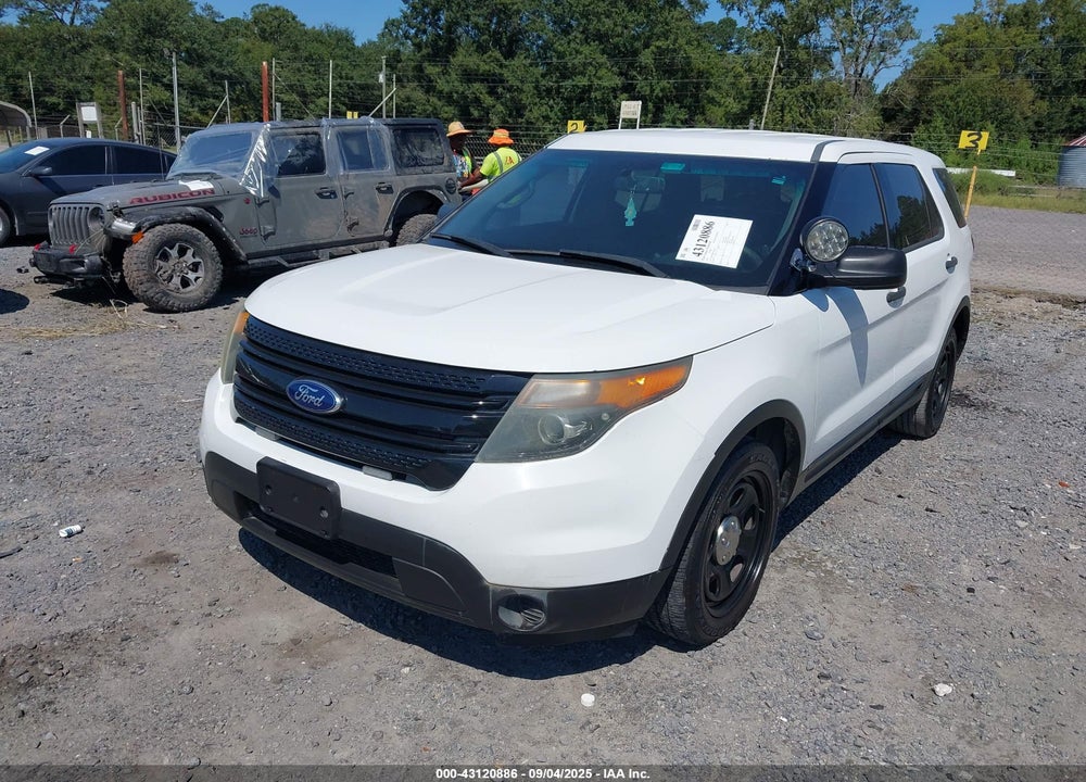 2014 FORD POLICE INTERCEPTOR UTILITY VIN: 1FM5K8AR8EGC28270