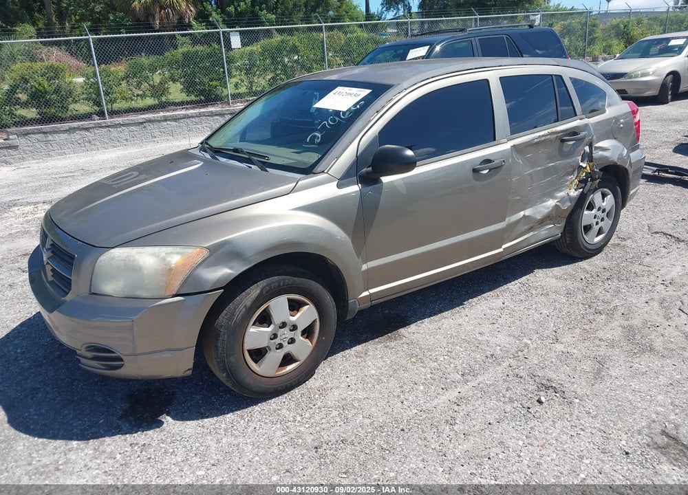 2007 DODGE CALIBER VIN: 1B3HB28B47D127966