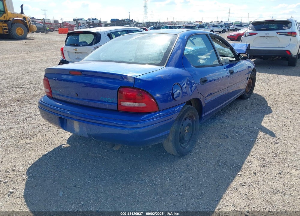 1997 DODGE NEON HIGHLINE VIN: 3B3ES47YXVT563586
