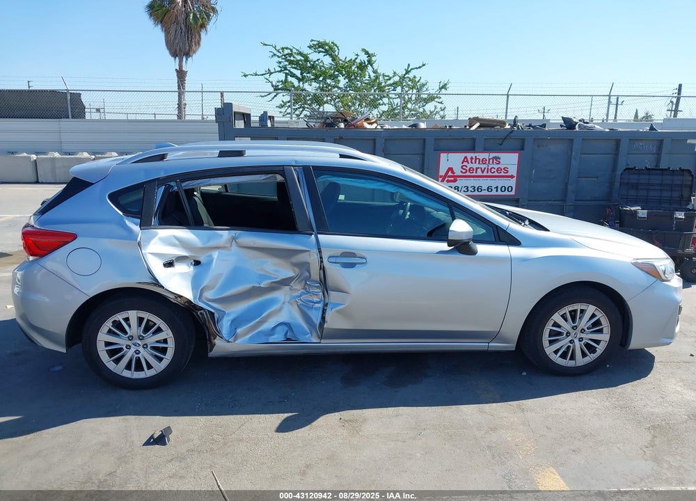 2018 SUBARU IMPREZA VIN: 4S3GTAD62J3752616