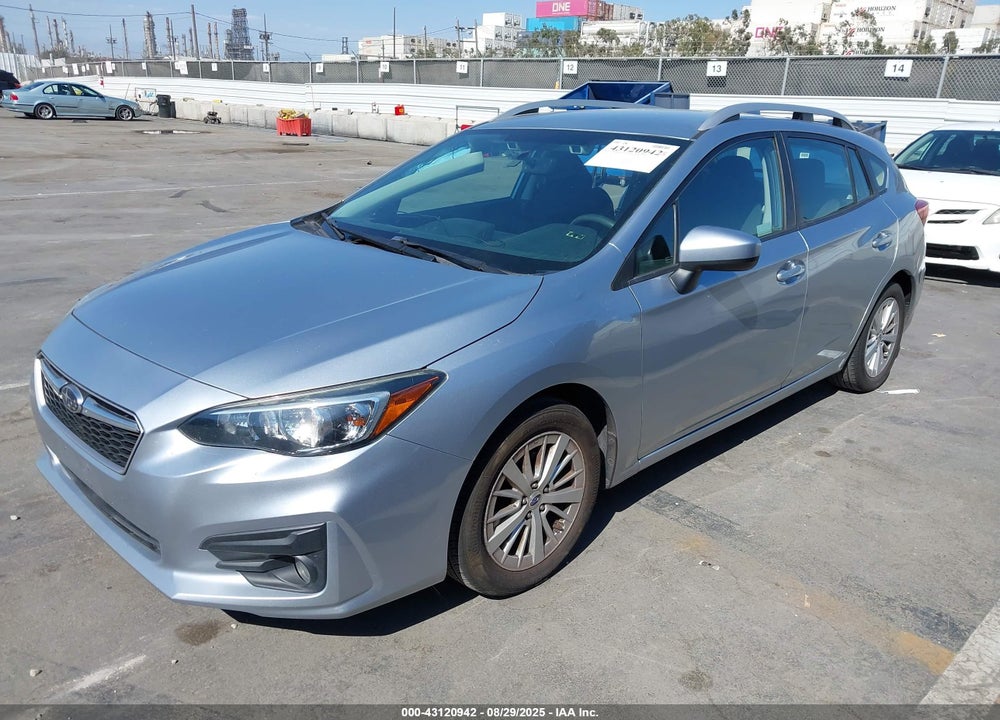 2018 SUBARU IMPREZA VIN: 4S3GTAD62J3752616