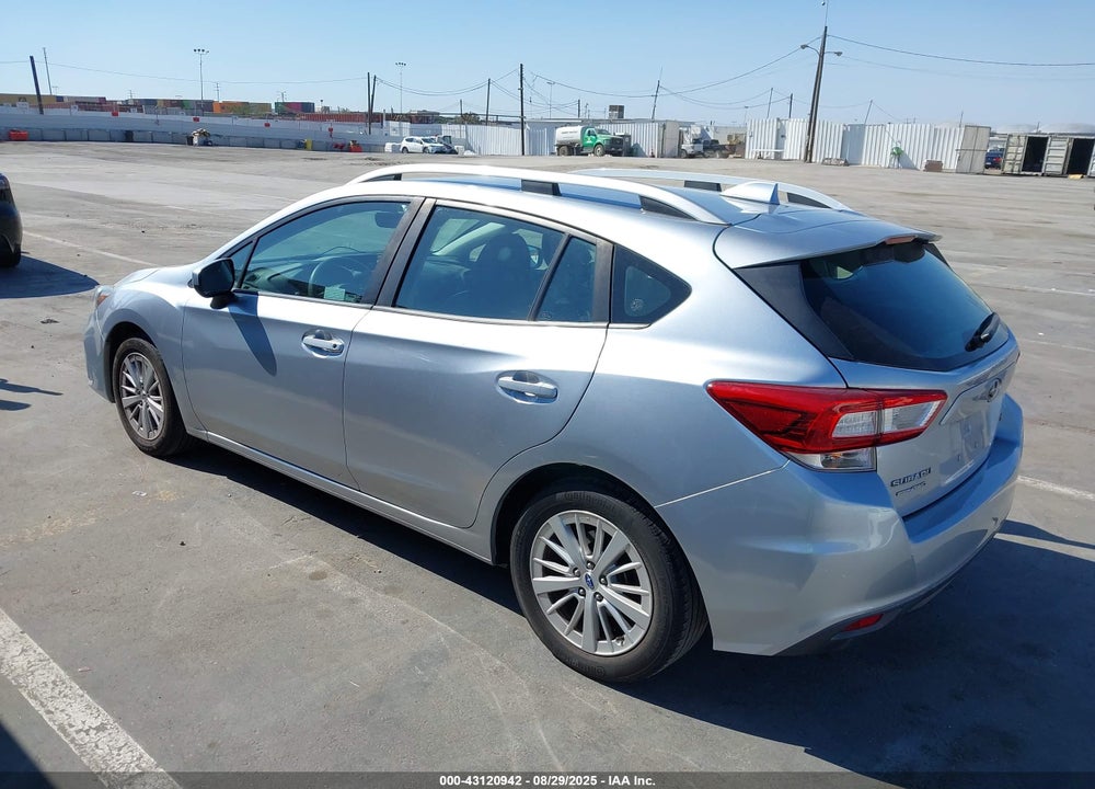 2018 SUBARU IMPREZA VIN: 4S3GTAD62J3752616