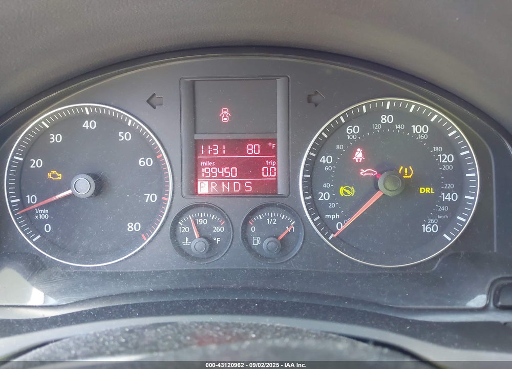 2007 VOLKSWAGEN JETTA VIN: 3VWGG71KX7M090748