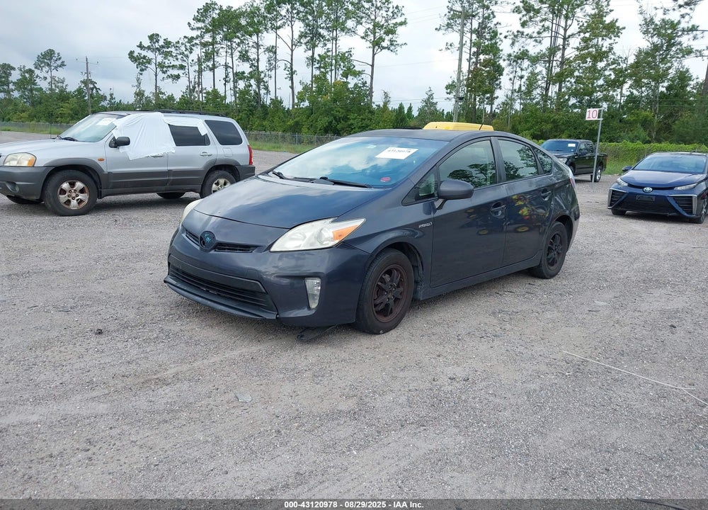 2013 TOYOTA PRIUS VIN: JTDKN3DU7D5545405