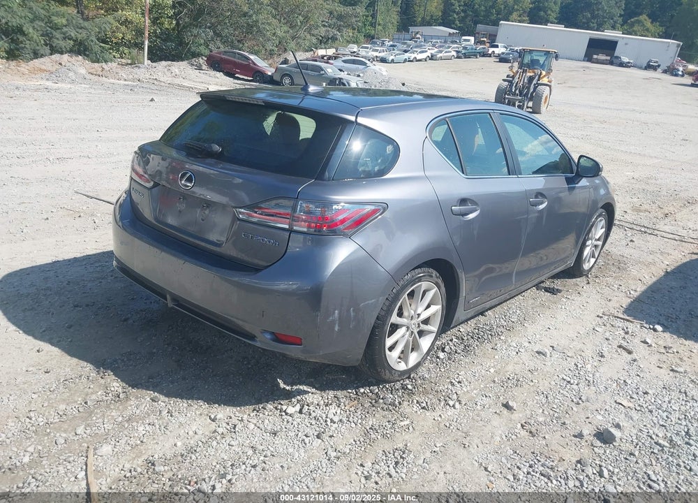 2012 LEXUS CT 200H VIN: JTHKD5BH8C2068163