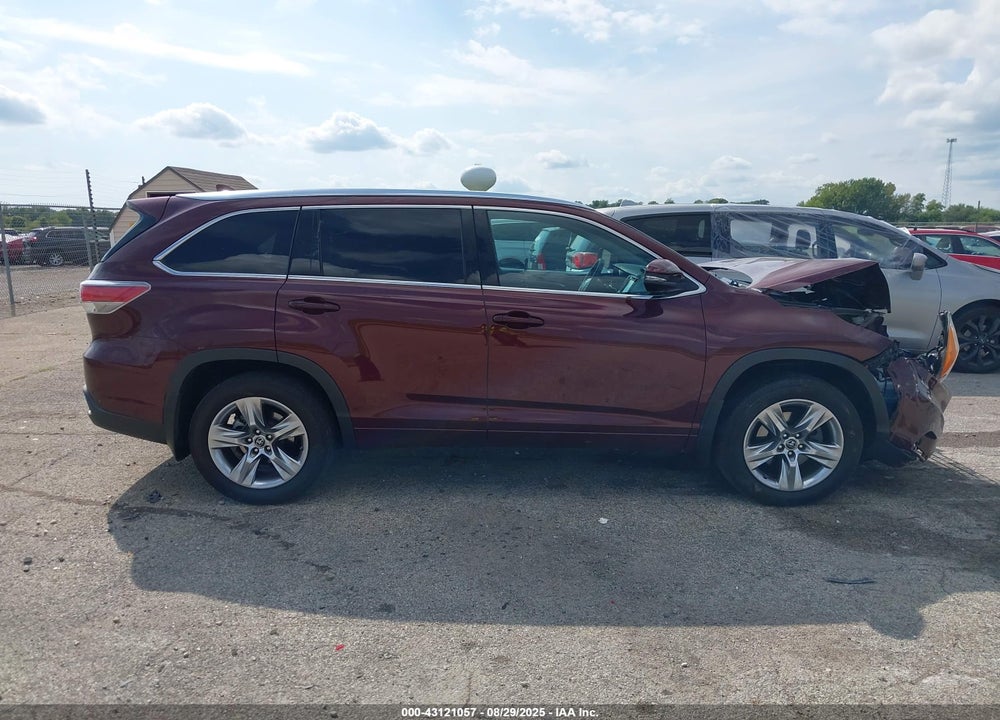 2016 TOYOTA HIGHLANDER VIN: 5TDDKRFHXGS235106