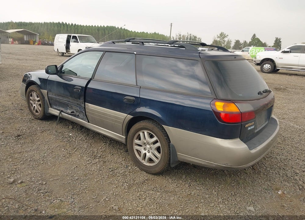 2000 SUBARU OUTBACK VIN: 4S3BH6659Y6620135