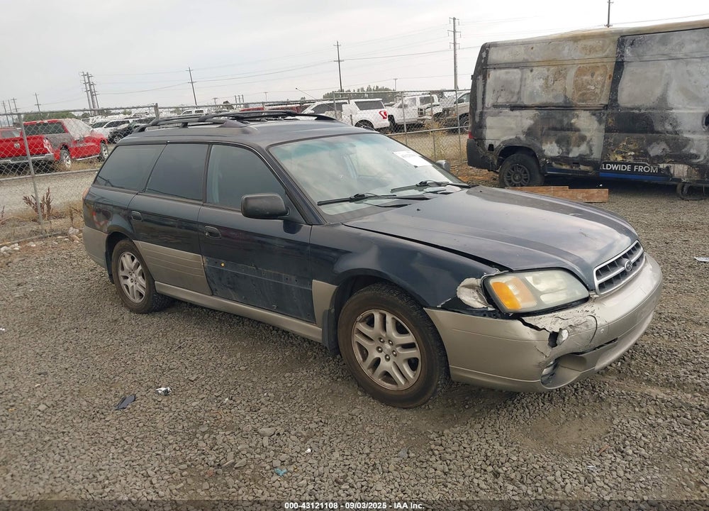 2000 SUBARU OUTBACK VIN: 4S3BH6659Y6620135