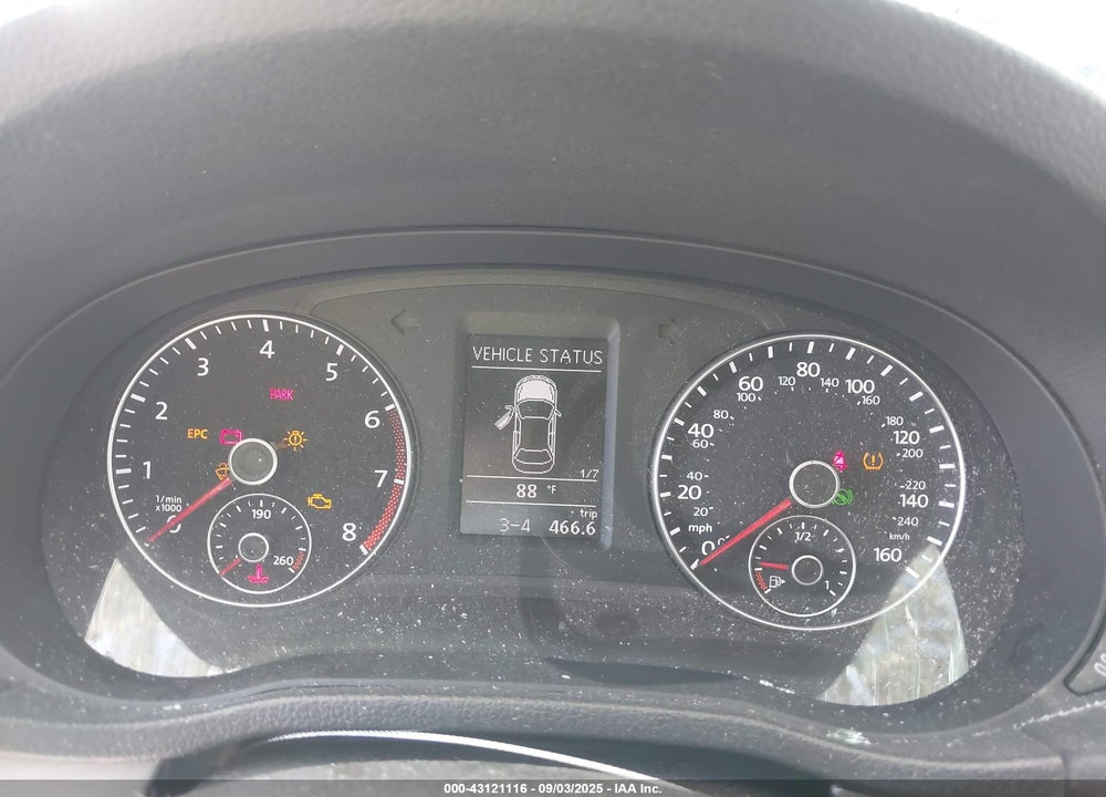 2014 VOLKSWAGEN PASSAT 1.8T SE VIN: 1VWBS7A38EC043587