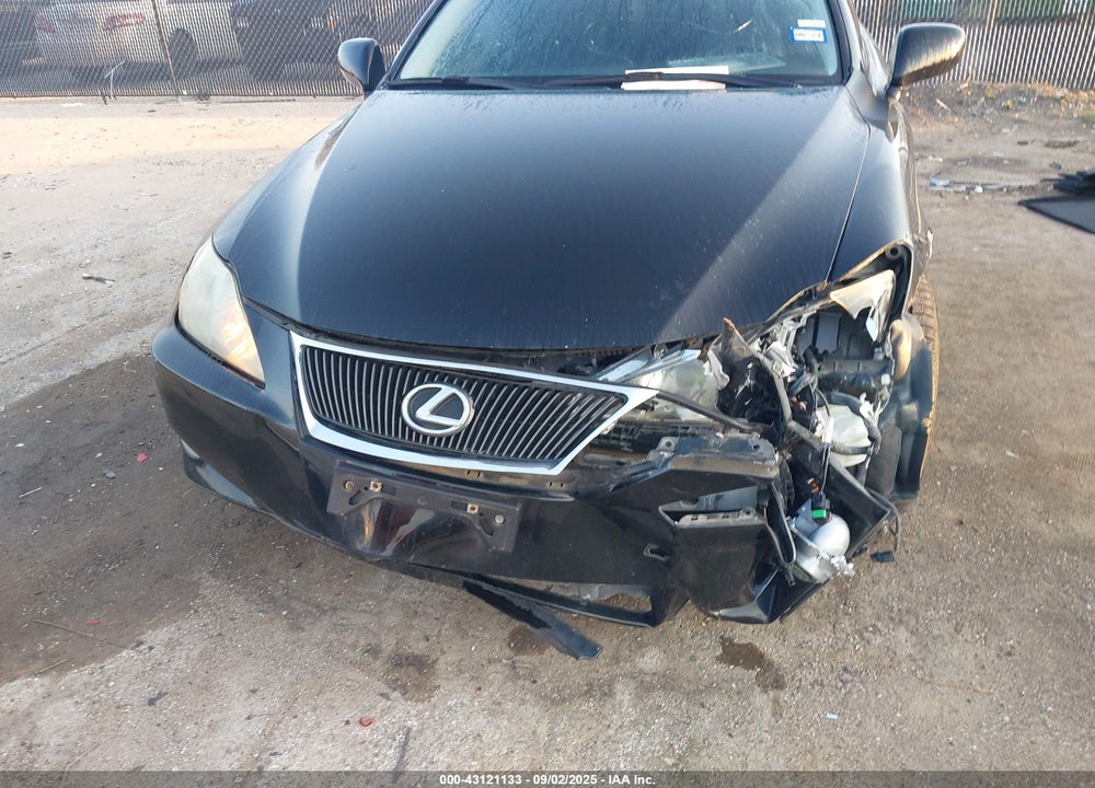 2007 LEXUS IS 250 VIN: JTHCK262975012218
