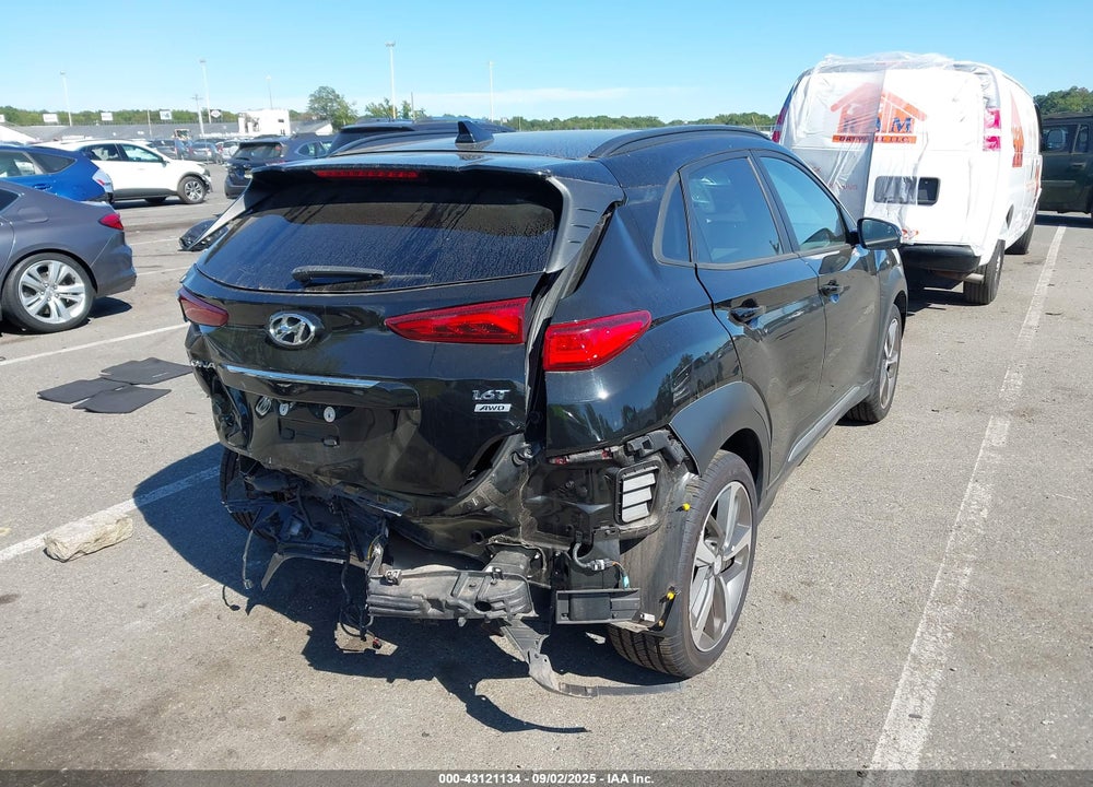 2021 HYUNDAI KONA LIMITED VIN: KM8K3CA53MU619116