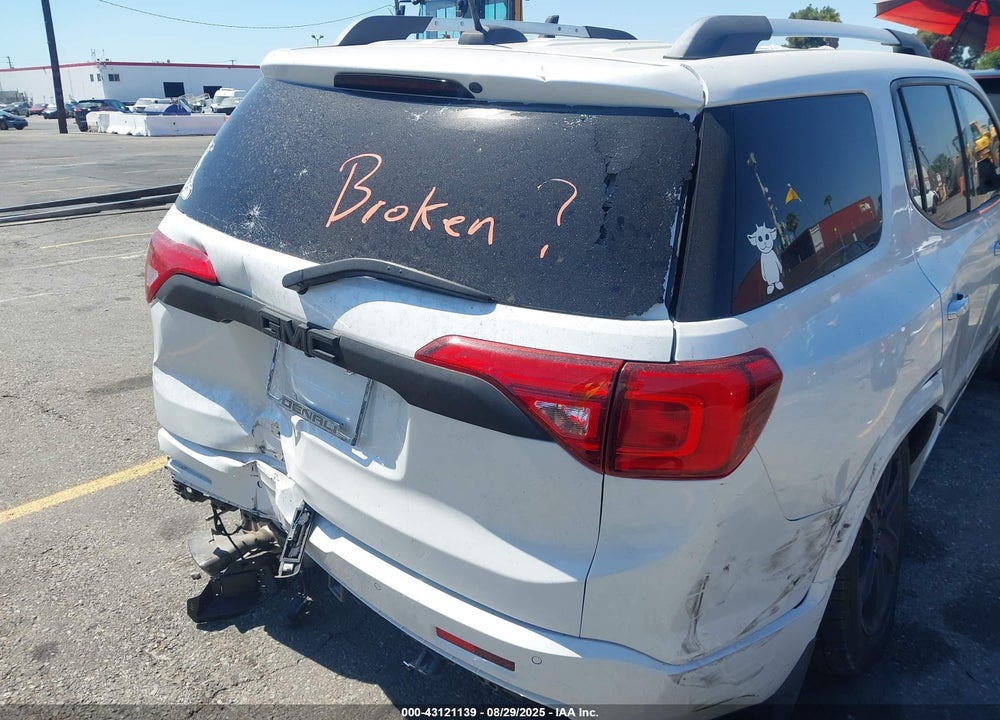 2019 GMC ACADIA DENALI VIN: 1GKKNXLS1KZ254724