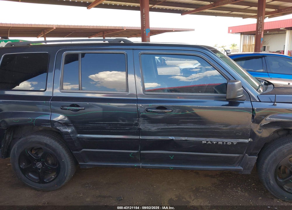 2014 JEEP PATRIOT VIN: 1C4NJRBB9ED646255