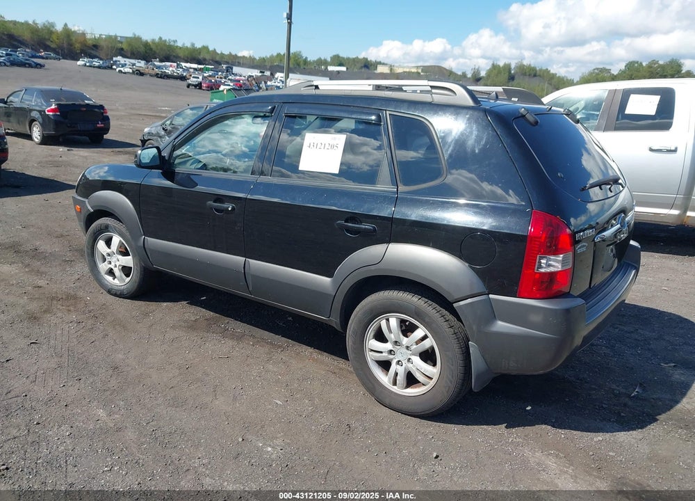 2006 HYUNDAI TUCSON VIN: KM8JN72D86U312496