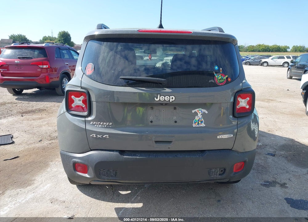 2019 JEEP RENEGADE LATITUDE 4X4 VIN: ZACNJBBB2KPK35930