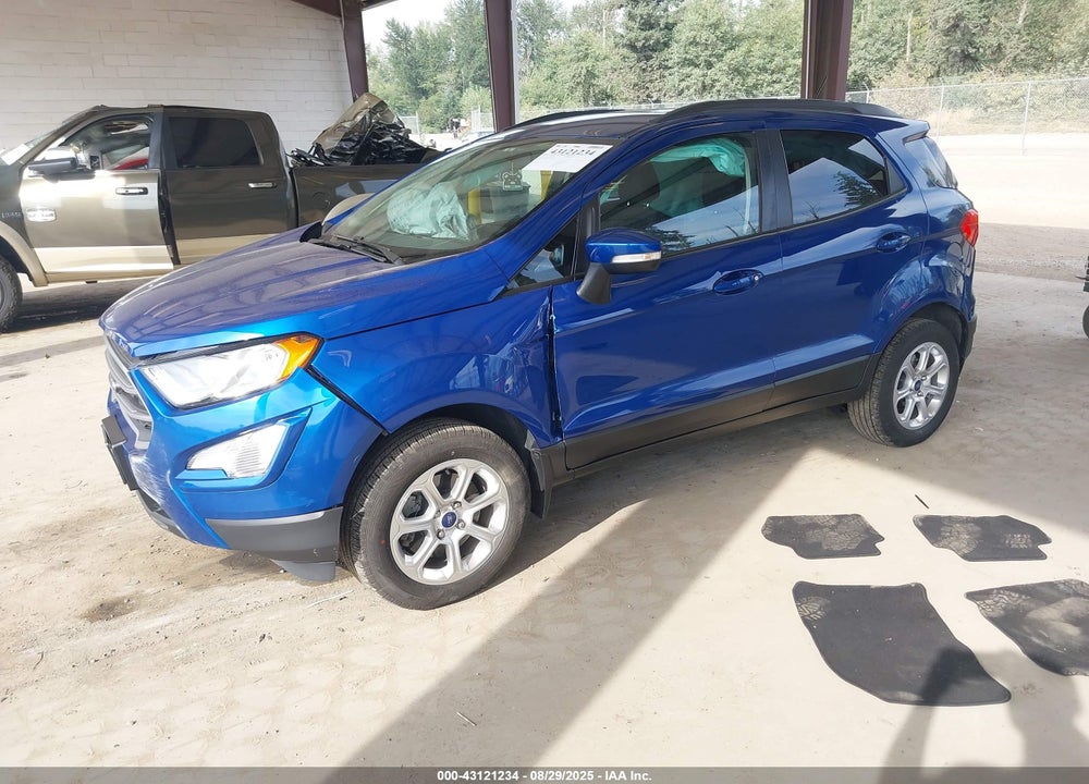 2019 FORD ECOSPORT SE VIN: MAJ6S3GL8KC290324
