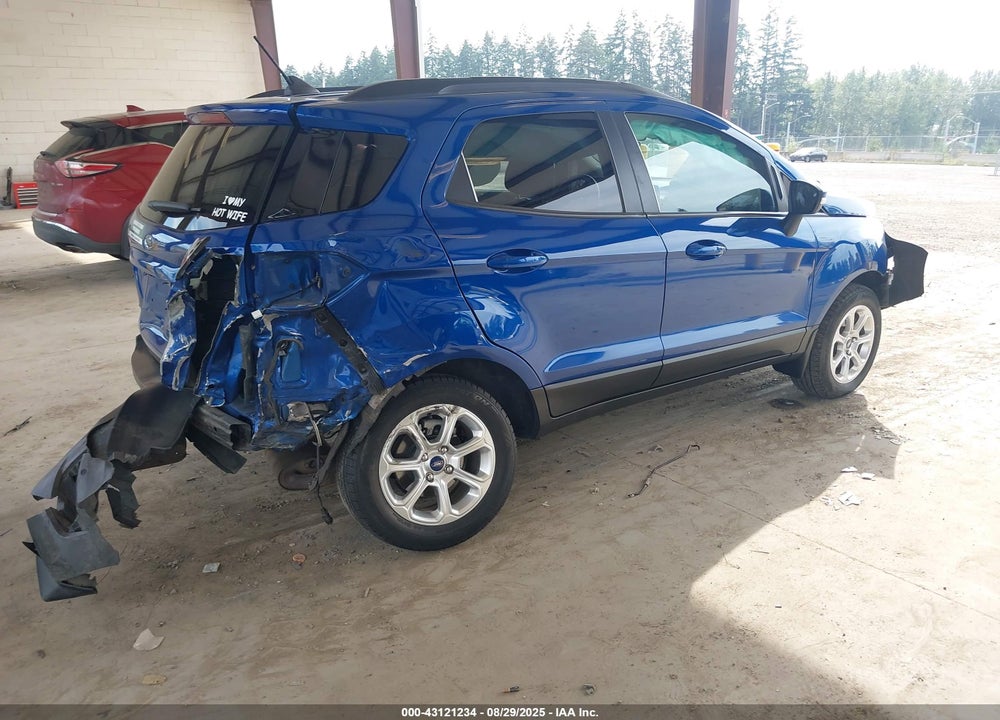 2019 FORD ECOSPORT SE VIN: MAJ6S3GL8KC290324