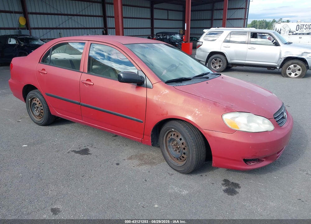 2003 TOYOTA COROLLA CE VIN: JTDBR32E830042123