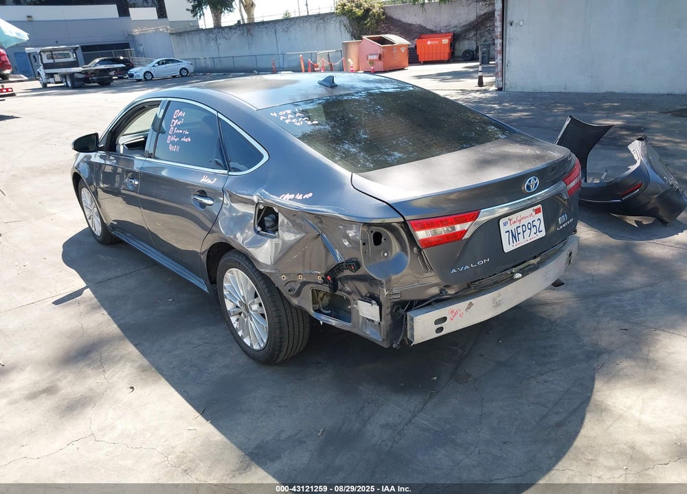 2015 TOYOTA AVALON HYBRID VIN: 4T1BD1EB1FU045880
