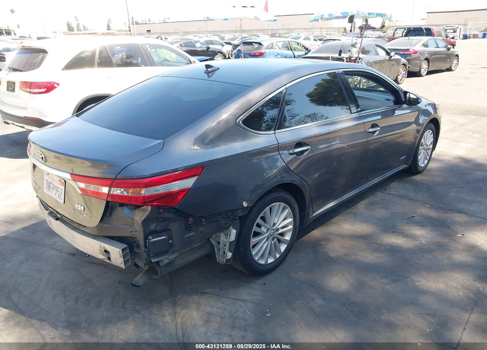 2015 TOYOTA AVALON HYBRID VIN: 4T1BD1EB1FU045880