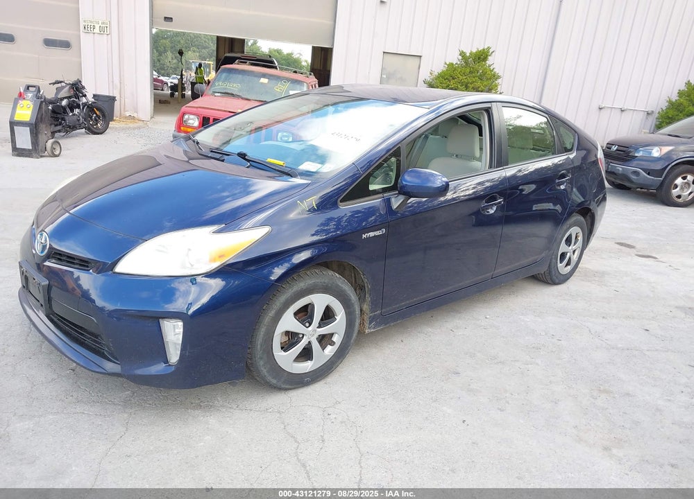 2013 TOYOTA PRIUS VIN: JTDKN3DU7D0344004