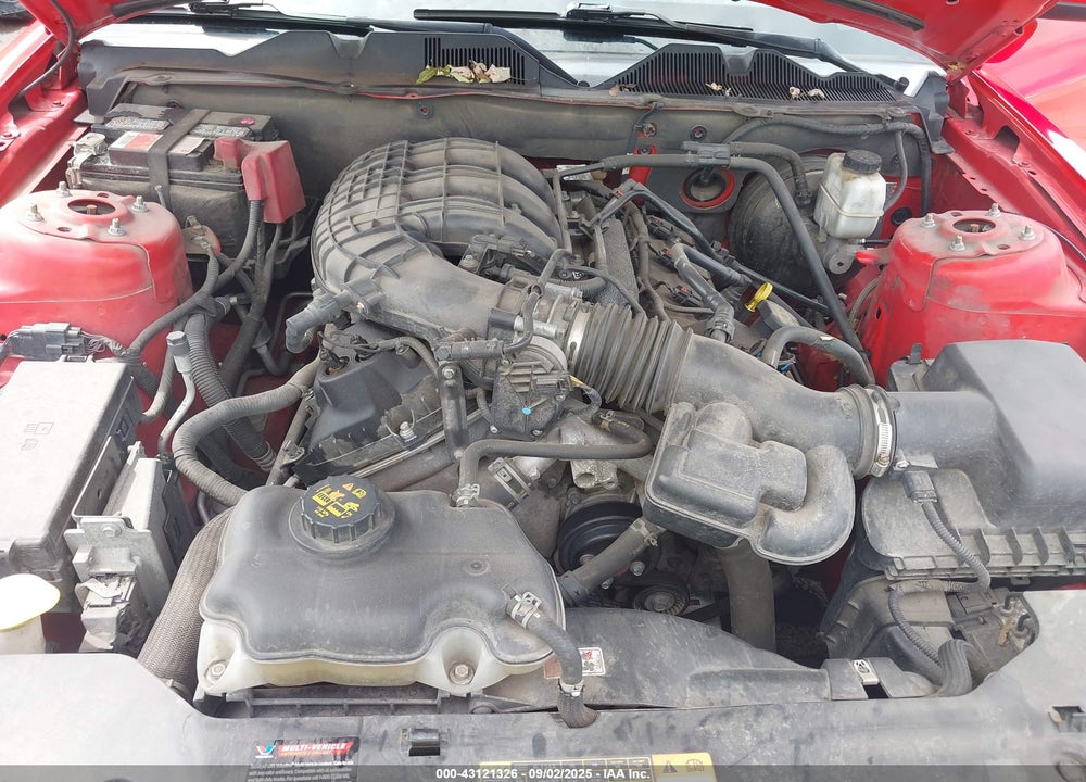 2012 FORD MUSTANG VIN: 1ZVBP8AM2C5237484