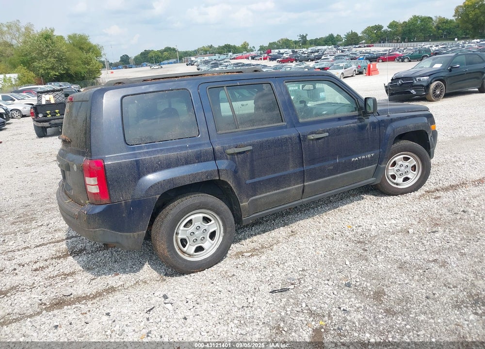 2016 JEEP PATRIOT VIN: 1C4NJPBA2GD783567