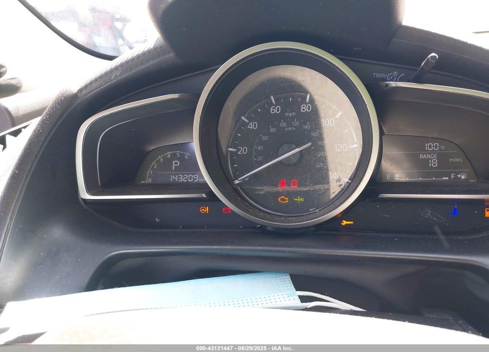 2019 MAZDA CX-3 VIN: JM1DKDB74K0410350