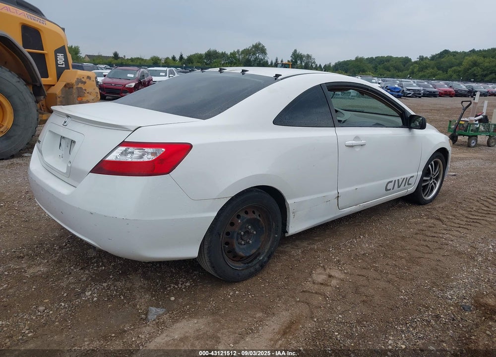 2007 HONDA CIVIC LX VIN: 2HGFG12657H585243