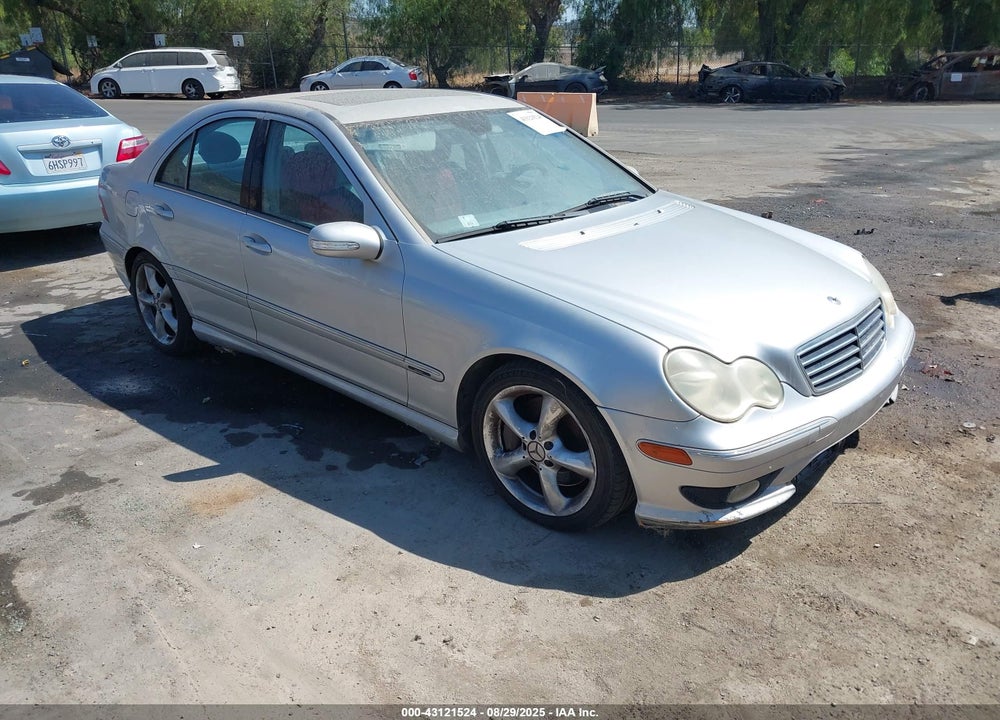 2005 MERCEDES-BENZ C 230 KOMPRESSOR SPORT VIN: WDBRF40J65F596076