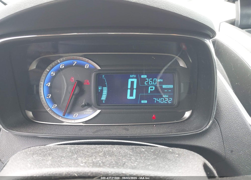 2015 CHEVROLET TRAX VIN: KL7CJRSB6FB068682