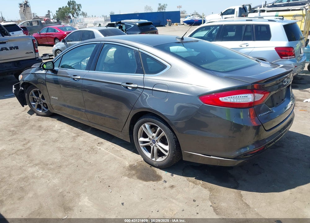 2016 FORD FUSION HYBRID TITANIUM VIN: 3FA6P0RU6GR331077