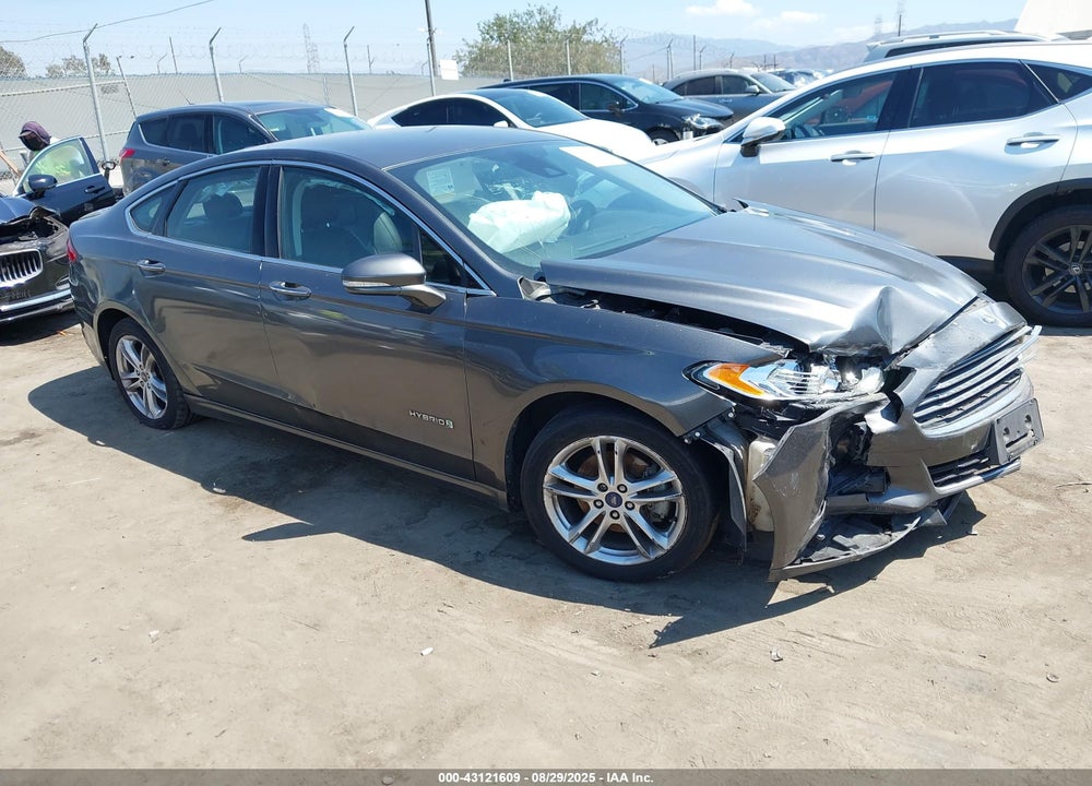 2016 FORD FUSION HYBRID TITANIUM VIN: 3FA6P0RU6GR331077