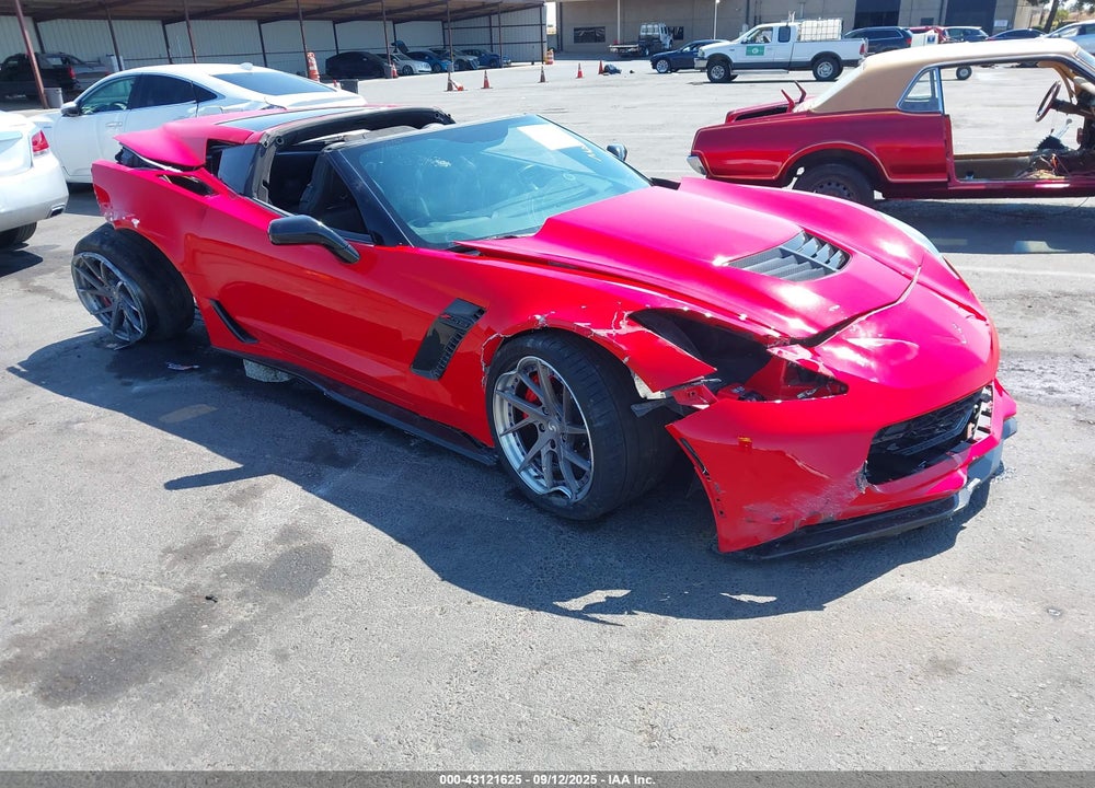 2015 CHEVROLET CORVETTE Z06 VIN: 1G1YU2D69F5607570