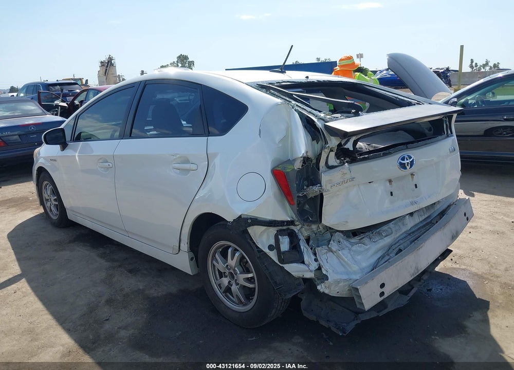 2011 TOYOTA PRIUS VIN: JTDKN3DUXB0311463