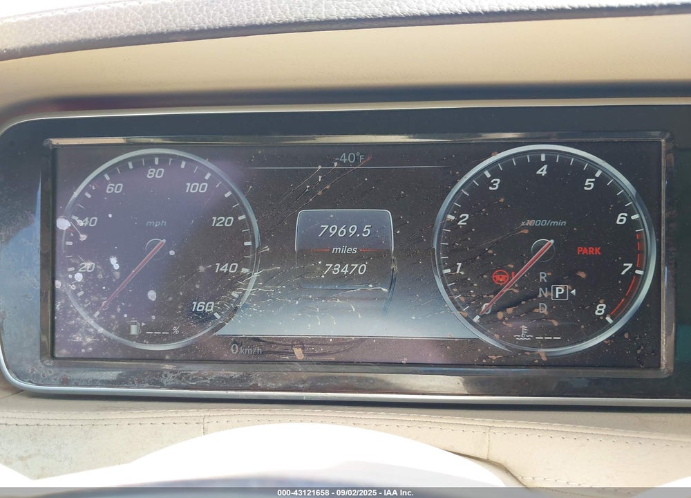 2016 MERCEDES-BENZ S CLASS VIN: WDDUG8CB9GA221681
