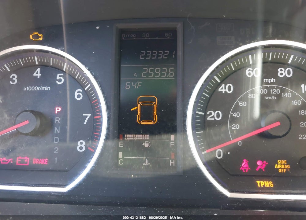 2008 HONDA CR-V EX VIN: 5J6RE48598L000616