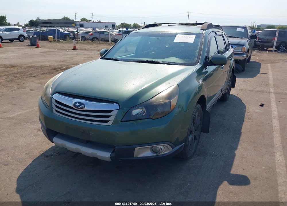 2011 SUBARU OUTBACK VIN: 4S4BRBKC8B3398007