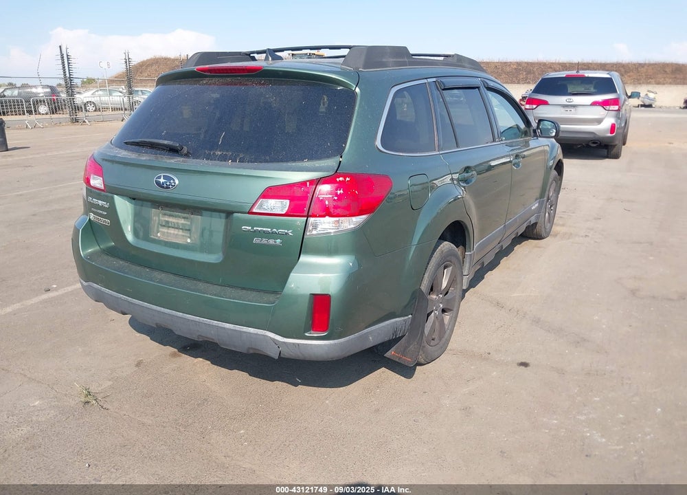 2011 SUBARU OUTBACK VIN: 4S4BRBKC8B3398007