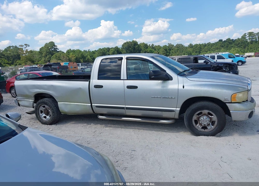 2003 DODGE RAM 2500 SLT/LARAMIE/ST VIN: 3D7KA28C83G844096