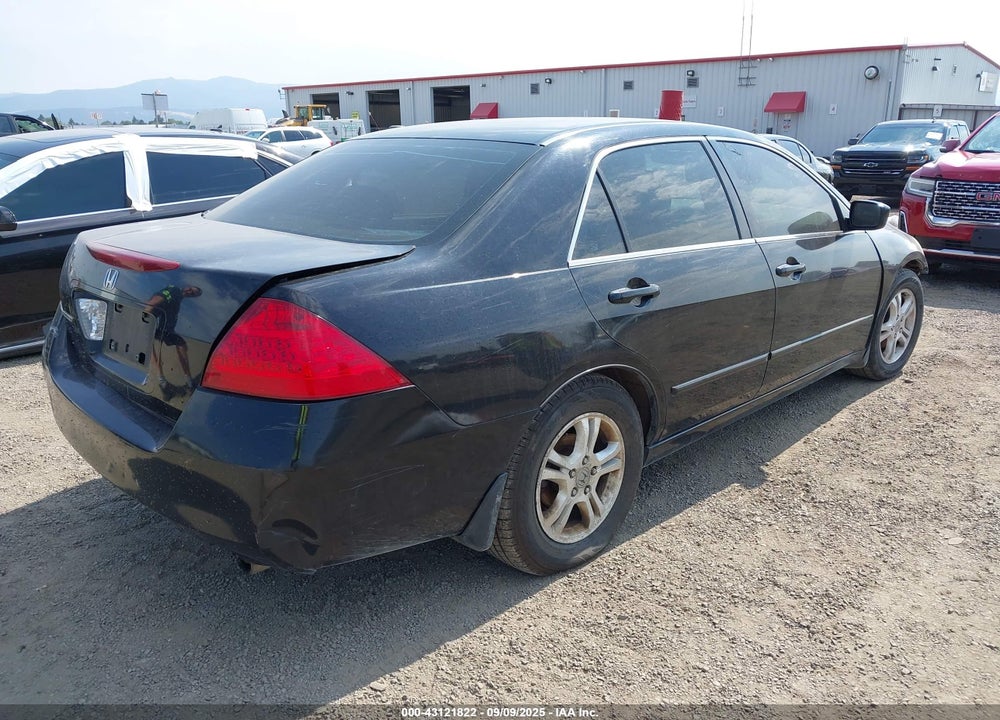 2007 HONDA ACCORD 2.4 SE VIN: 1HGCM56387A050313