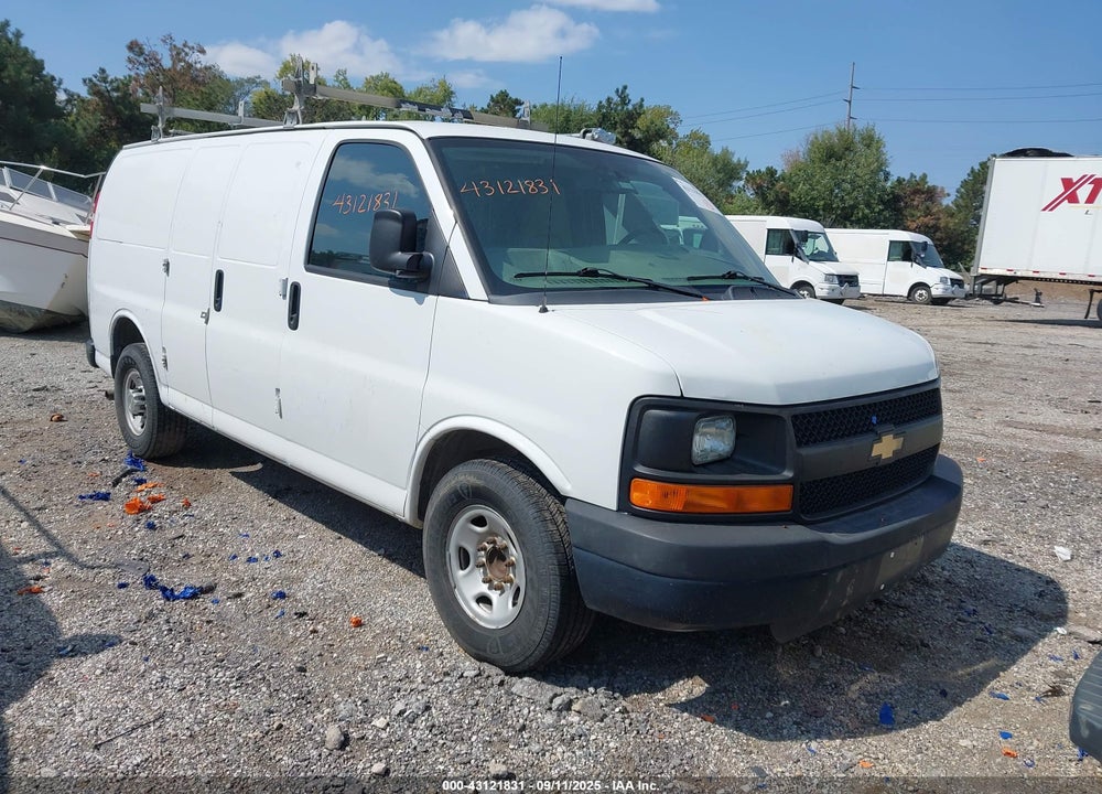 2014 CHEVROLET EXPRESS 2500 WORK VAN VIN: 1GCWGFBA6E1170945